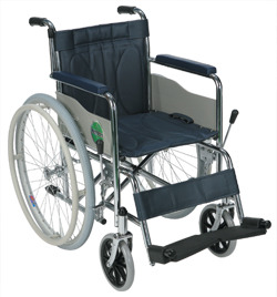 [대세엠케어] 스틸병원형 휠체어PARTNER P1001-2