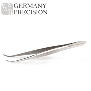 GERMANY PRECISION 고급 의료용핀셋 안과 핀셋 곡10cm